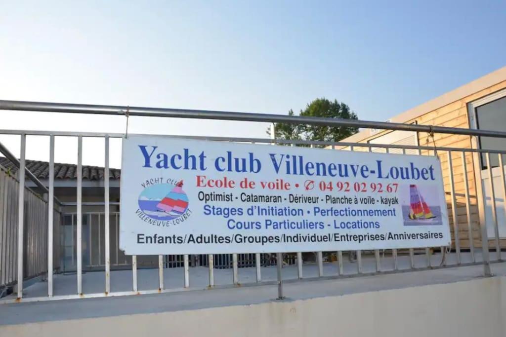 Studio A 2 Pas De La Plage Villeneuve-Loubet Εξωτερικό φωτογραφία